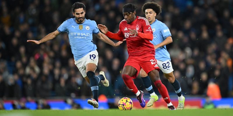 So sánh phong độ Manchester City vs Nottingham Forest
